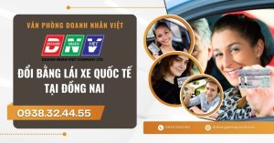 Đổi bằng lái xe quốc tế tại Đồng Nai