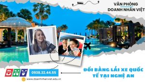 Đổi bằng lái xe quốc tế tại Nghệ An