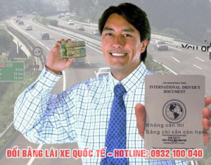 Dịch vụ đổi bằng lái xe quốc tế tại Nghệ An