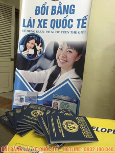 Hướng dẫn đổi bằng lái xe quốc tế tại Thái Bình, 4 ngày có bằng, hạn bằng lên đến 20 năm. Hotline: 0932 100 040