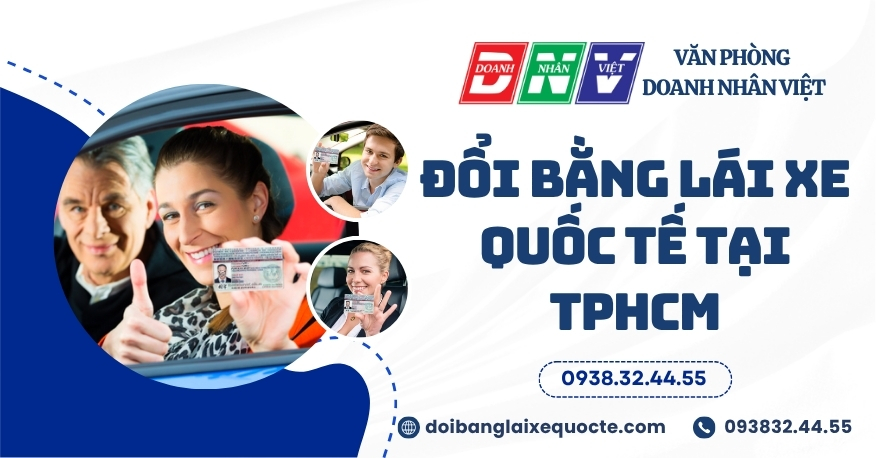 Đổi bằng lái xe quốc tế tại TPHCM