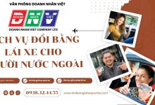 Dịch vụ đổi bằng lái xe cho người nước ngoài