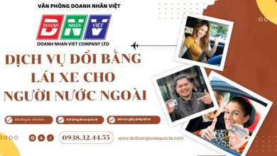 Dịch vụ đổi bằng lái xe cho người nước ngoài