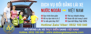Hướng dẫn thủ tục cấp đổi bằng lái xe Thụy Điển sang Việt Nam cấp tốc qua mạng - Hotline/ Zalo/ Viber: 0932.100.040