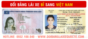Hướng dẫn thủ tục chuyển đổi bằng lái xe Bỉ sang bằng Việt Nam qua mạng - Hotline/ Zalo/ Viber: 0932.100.040