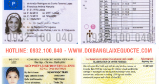 Hướng dẫn đổi bằng lái xe Bồ Đào Nha sang Việt Nam qua mạng - Hotline/ Zalo/ Viber: 0932.100.040