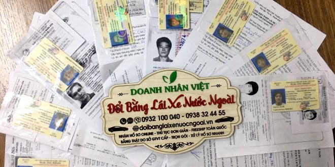 Đổi bằng lái xe Máy cho người nước ngoài