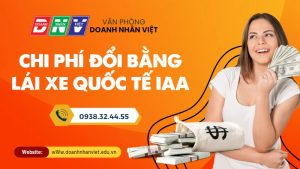 Chi phí đổi bằng lái xe quốc tế IAA