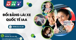 Đổi bằng lái xe quốc tế IAA