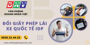 Đổi giấy phép lái xe quốc tế IDP