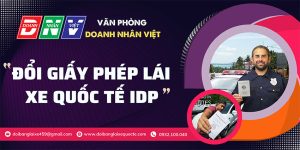 Đổi giấy phép lái xe quốc tế IDP