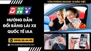 Hướng dẫn đổi bằng lái xe quốc tế IAA online