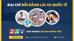 Địa chỉ đổi bằng lái xe quốc tế
