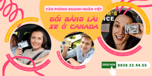 Đổi bằng lái xe ở Canada