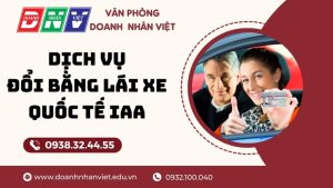 Dịch vụ đổi bằng lái xe quốc tế IAA