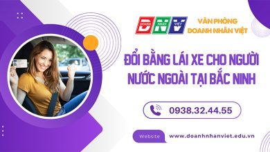 Đổi bằng lái xe cho người nước ngoài ở Bắc Ninh