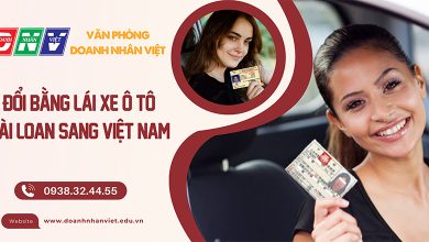 Đổi bằng lái xe ô tô Đài Loan sang Việt Nam