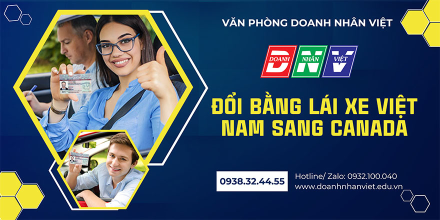 Đổi bằng lái xe Việt Nam sang Canada