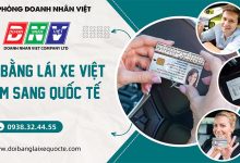 Đổi bằng lái xe Việt Nam sang quốc tế