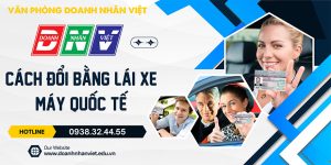 Cách đổi bằng lái xe máy quốc tế