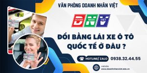 Đổi bằng lái xe ô tô quốc tế ở đâu