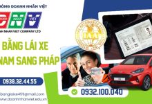 Đổi bằng lái xe Việt Nam sang Pháp