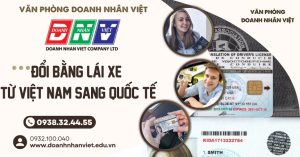Đổi bằng lái xe từ Việt Nam sang quốc tế