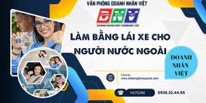 Làm bằng lái xe cho người nước ngoài
