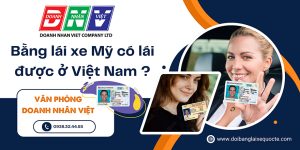 Bằng lái xe mỹ có lái được ở Việt Nam