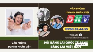 Đổi bằng lái quốc tế sang bằng lái Việt Nam