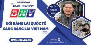 Đổi bằng lái quốc tế sang bằng lái Việt Nam
