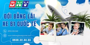 Đổi bằng lái xe B1 quốc tế