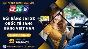 Đổi bằng lái xe quốc tế sang bằng Việt Nam
