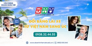 Đổi bằng lái xe từ Việt Nam sang Úc
