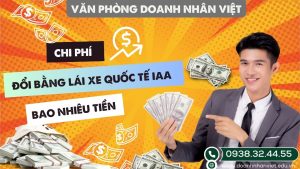 Chi phí đổi bằng lái xe quốc tế IAA bao nhiêu tiền ?
