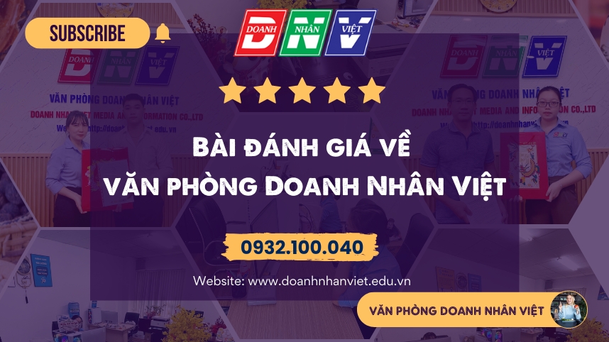 Bài đánh giá về văn phòng Doanh Nhân Việt