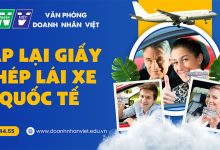 Cấp lại giấy phép lái xe quốc tế