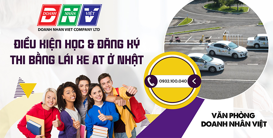 Điều kiện học và đăng ký thi bằng lái xe AT ở Nhật