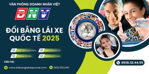 Đổi bằng lái xe quốc tế 2025