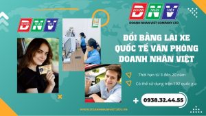 Đổi bằng lái xe quốc tế IAA Doanh Nhân Việt