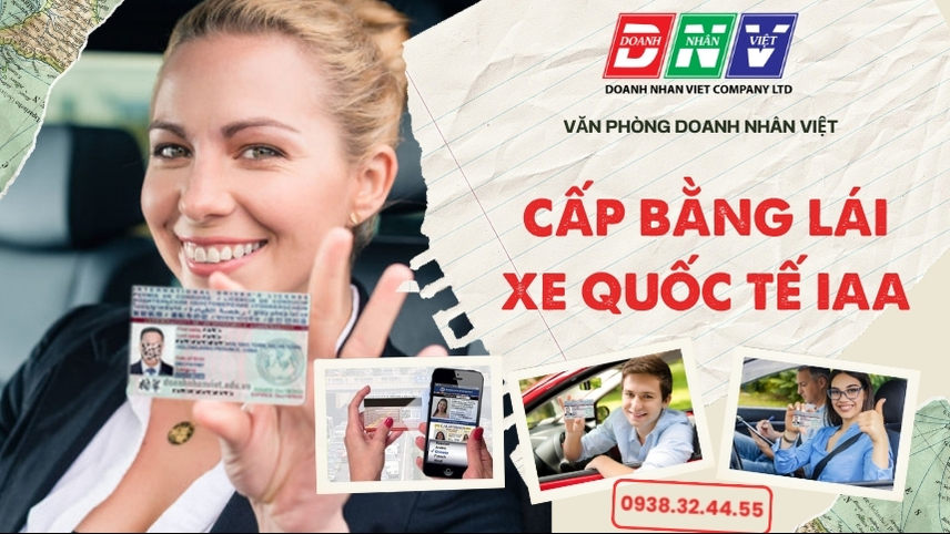 Cấp bằng lái xe quốc tế IAA