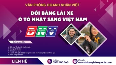 Đổi bằng lái xe ô tô Nhật sang Việt Nam