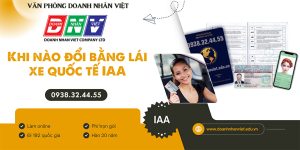 Khi nào đổi bằng lái xe quốc tế IAA