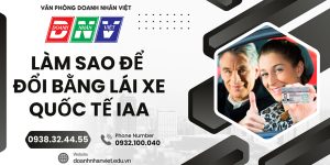 Làm sao để đổi bằng lái xe quốc tế IAA