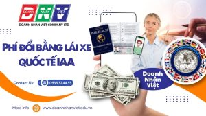 Phí đổi bằng lái xe quốc tế IAA