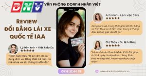 Review đổi bằng lái xe quốc tế IAA
