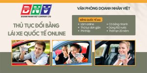 Thủ tục đổi bằng lái xe quốc tế online