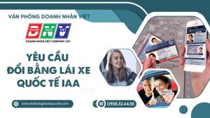 Yêu cầu đổi bằng lái xe quốc tế IAA