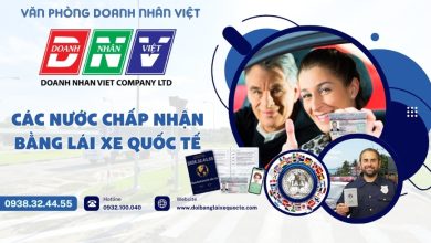 Các nước chấp nhận bằng lái xe quốc tế