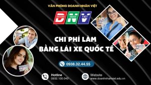 Chi phí làm bằng lái xe quốc tế